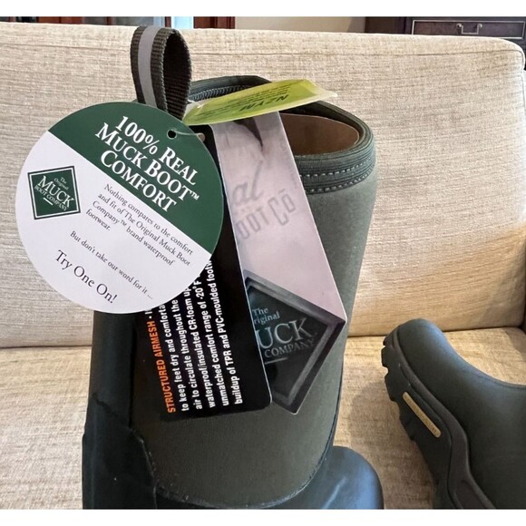 MUCK Moss GREEN MUCKMASTER Boots MMH333A-HI Commercial Grade NEW Size 12 main image 15